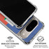 Haitian Flag Distressed Google Pixel 10 Clear Case